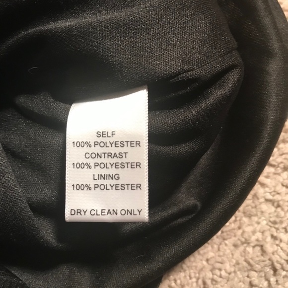 Soloiste Fringe Dress Black Size Medium - Picture 3 of 8